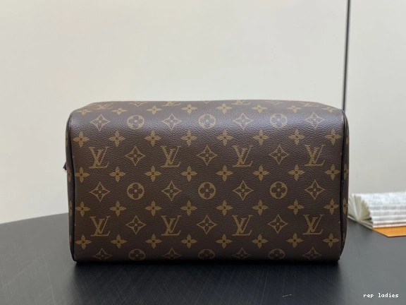 Cheap Vuitton Speedy Soft Louis 30 Dark 0821
